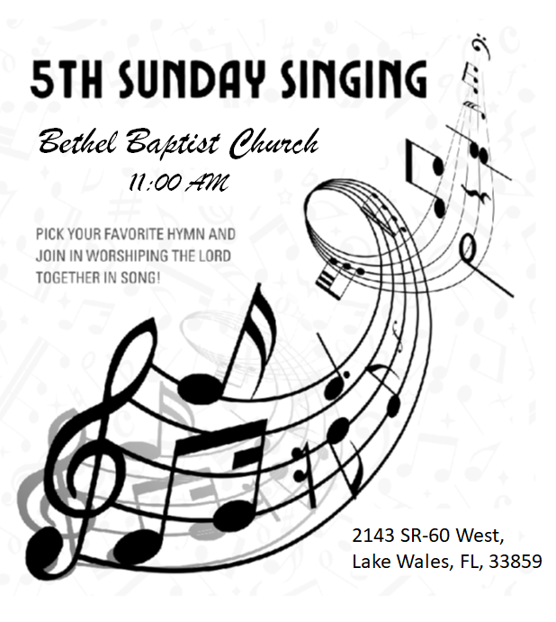 5th Sunday Sing
